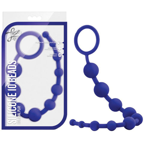 Luxe Silicone 10 Beads-Indigo - Covenant Spice