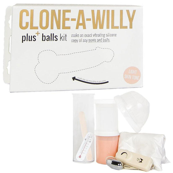 Clone-A-Willy Vibrator Kit - Light Skin Tone