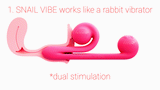 Snail Vibe - Personlized design  to fit each individual  body!