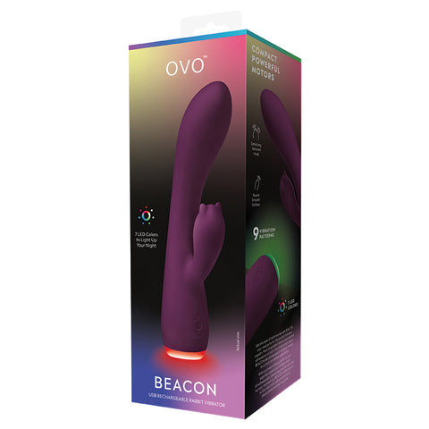 OVO Beacon Dual Stim Vibrator Covenant Spice OVO Beacon Dual Stim Vibrator Covenant Spice