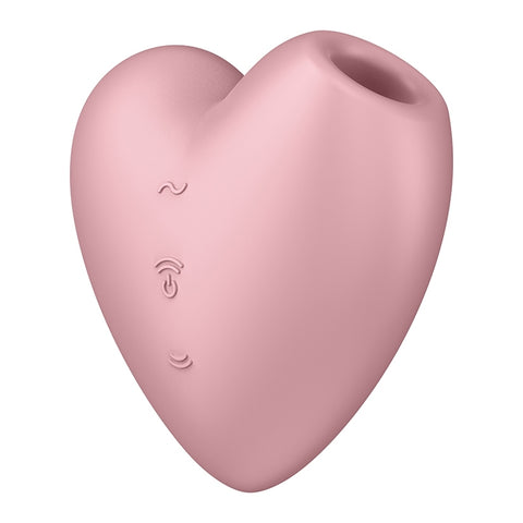 Satisfyer Cutie Heart-Light Red
