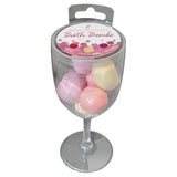 WINE-SCENTED BATH BOMBS