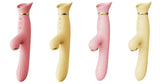ROSE RABBITS SUCTION DUAL STIMULATORS BY ZALO- Heated and Thrusting