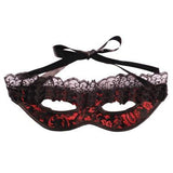 Red Satin Mystique Mask - Covenant Spice
