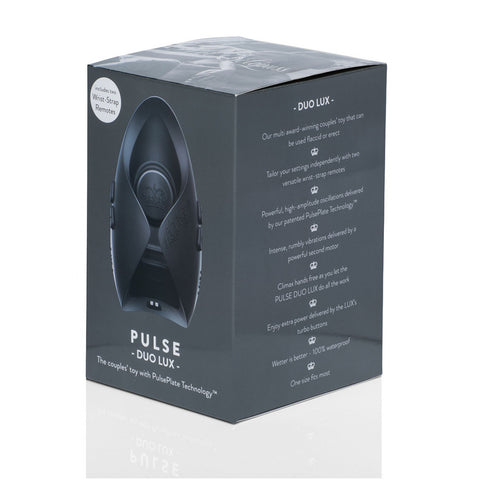 Pulse DUO LUX for Couples - the ideal toy when penetration is painful or when an erection cannot be relied upon.