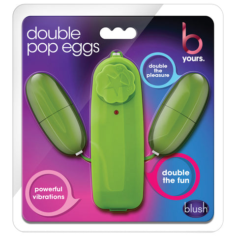 B YOURS. DOUBLE POP EGGS-LIME