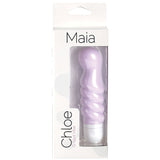 Maia Chloe Twisty Silicone G-Spot Vibe-Lavender 5"