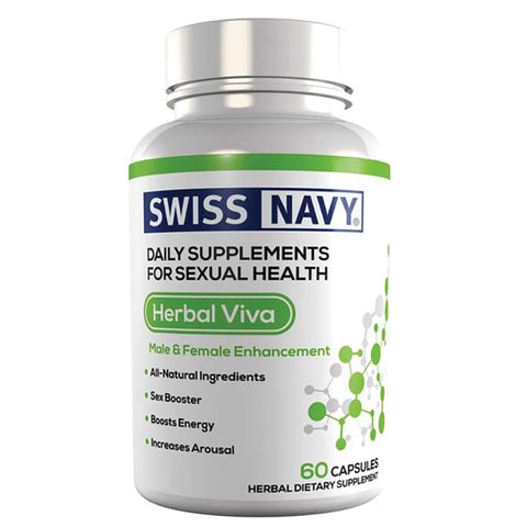 Swiss Navy Herbal Viva For Men and Women 60 count