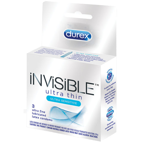 Durex Invisible Ultra Thin (3 Pack)