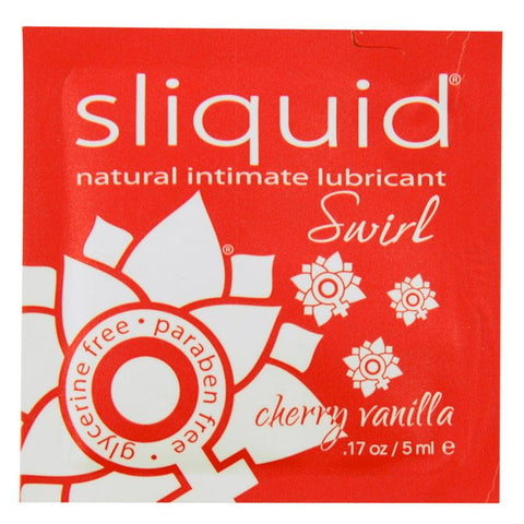 Sliquid Swirl Foil Packet-Cherry Vanilla .17oz - Covenant Spice

