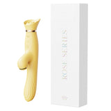 ROSE RABBITS SUCTION DUAL STIMULATORS BY ZALO- Heated and Thrusting