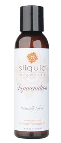 Sliquid Organics Sensual Massage Oil - Rejuvenation - Covenant Spice

